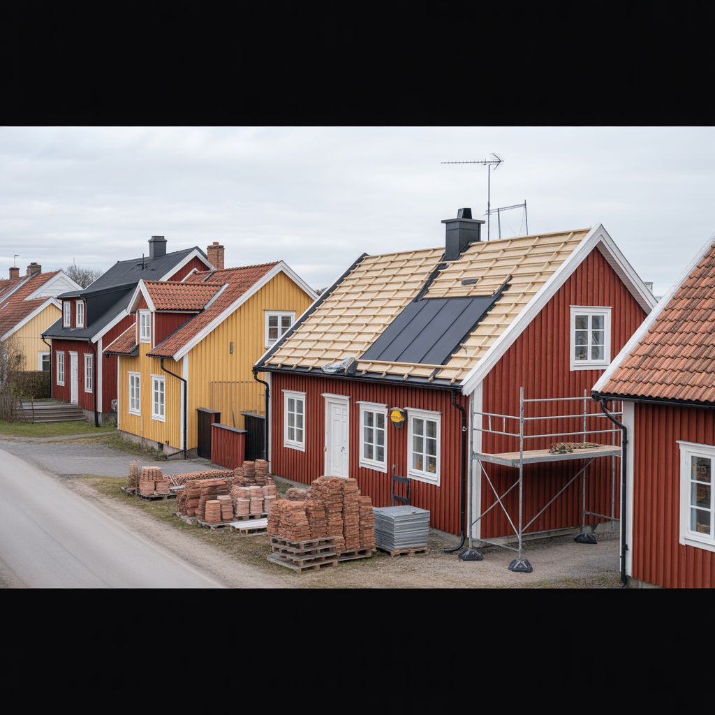 kostnad for takbyte 2025 pris per m2 och vanliga tillagg