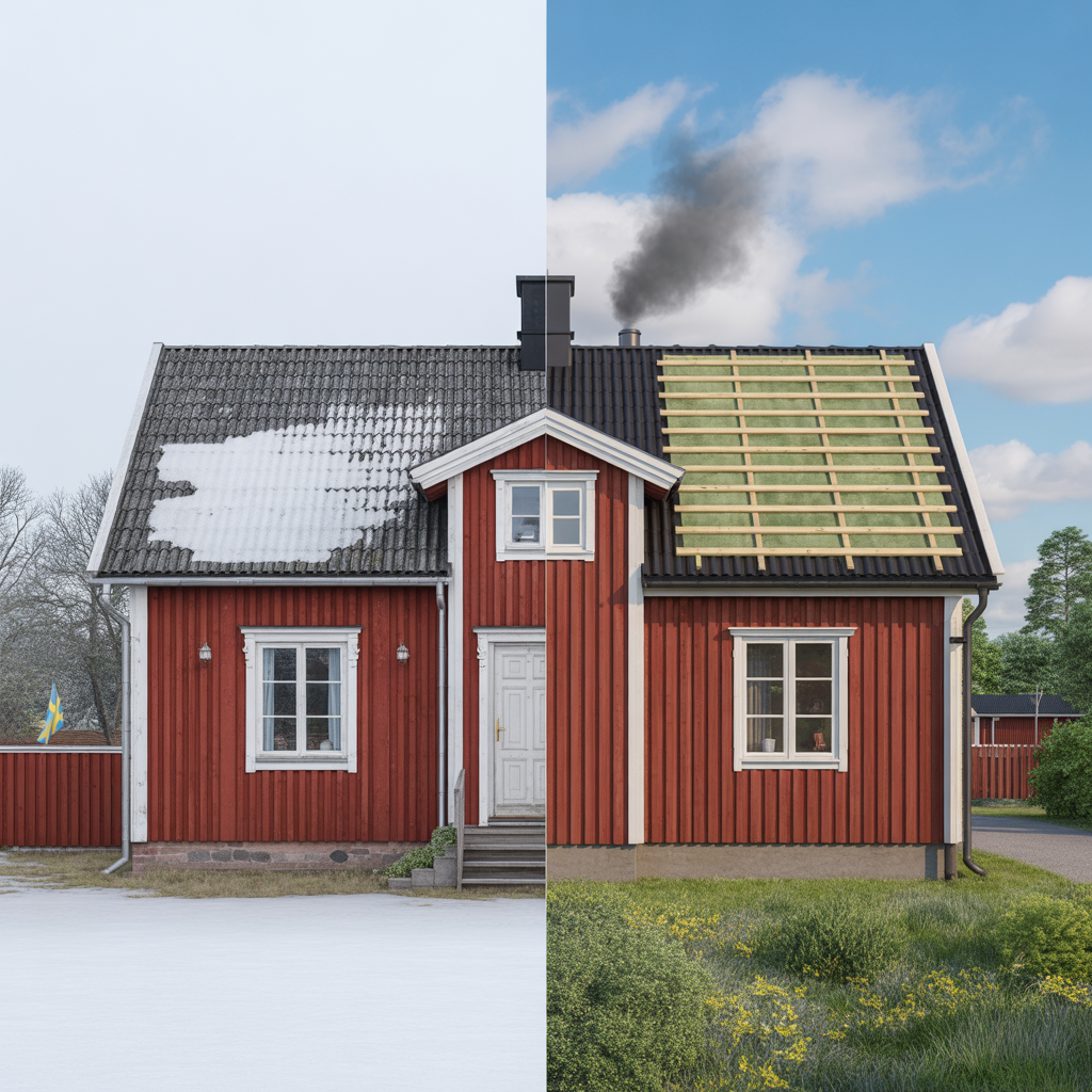 takventilation i kalla och varma vindar felsokning och atgar